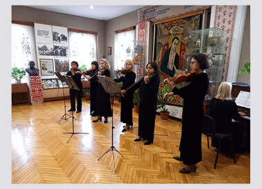 Концерний виступ в музеї І.ПКотляревського