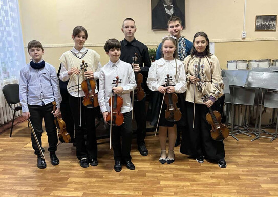 Академічний концерт на струнно-смичковому відділі