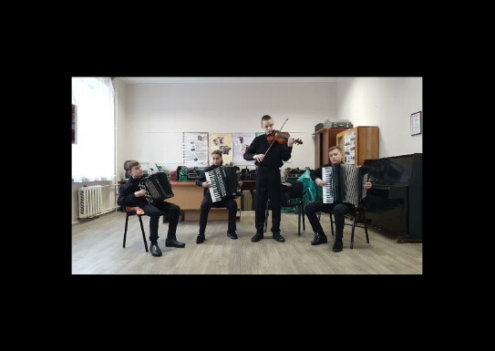 Привітальний концерт до Дня знань від учнів та викладачів народного відділу