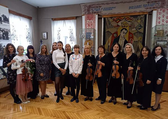 Концерний виступ в музеї І.ПКотляревського