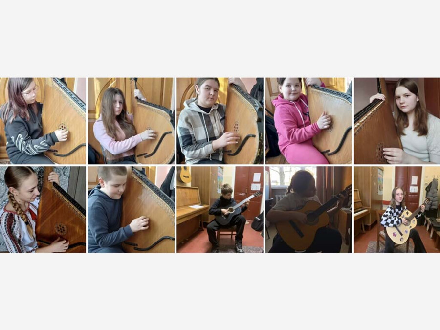 Техзалік бандуристів та гітаристів